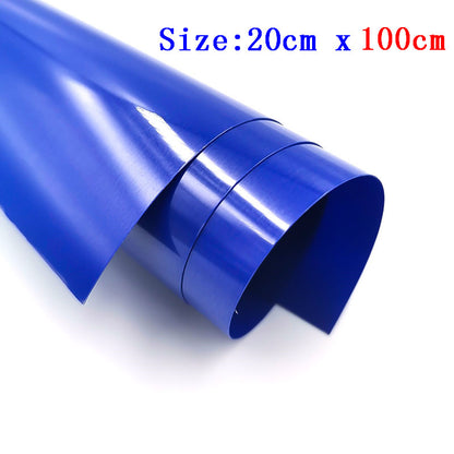 PU Heat Transfer Vinyl Iron-on HTV Roll, DIY T-Shirt Printing Hot Press Film for Cameo, Clothing, Crafts, Halloween