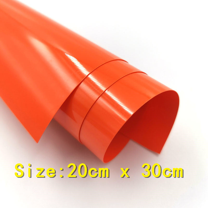 PU Heat Transfer Vinyl Iron-on HTV Roll, DIY T-Shirt Printing Hot Press Film for Cameo, Clothing, Crafts, Halloween