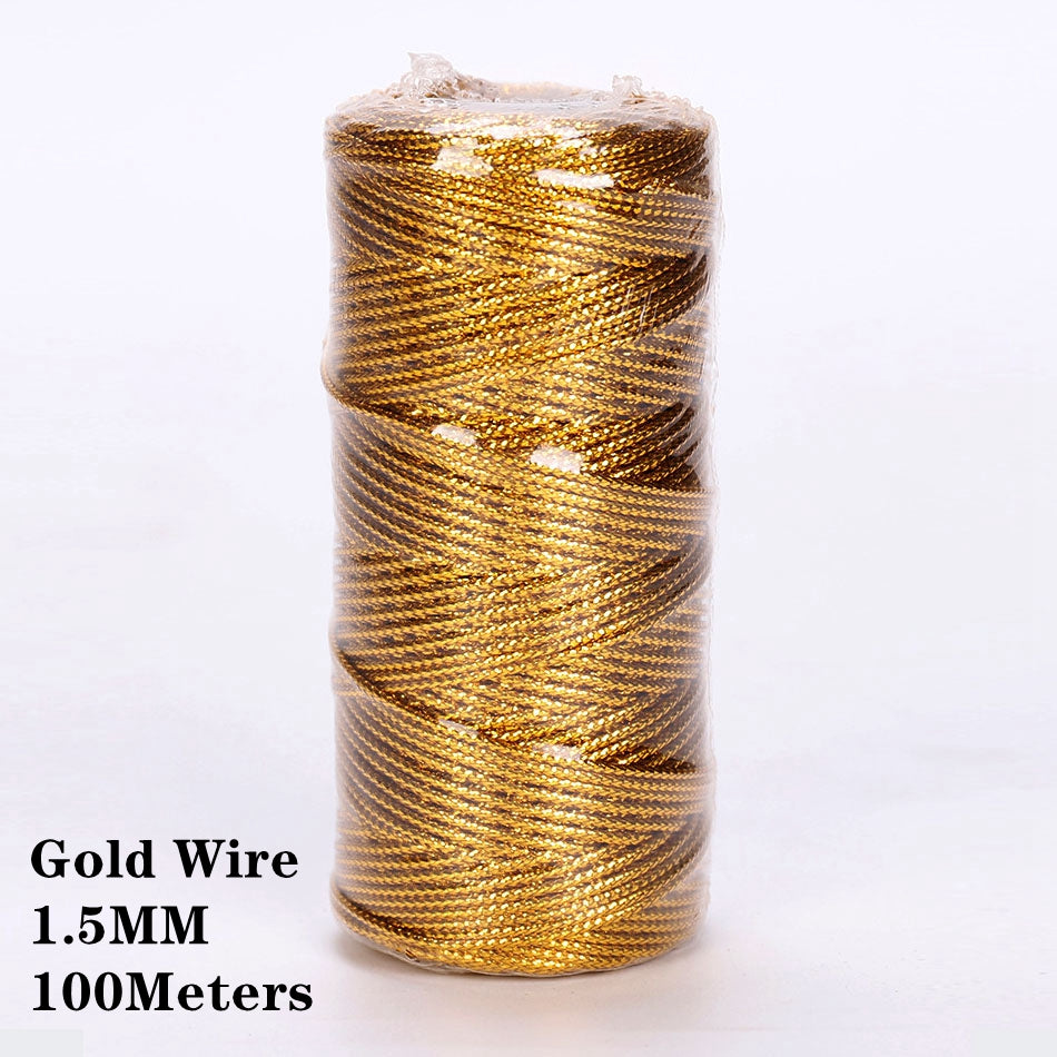 Cotton Macrame Cord Twine Rope String for Crafts, DIY Wall Hangings, Handmade Sewing, Wedding Party & Home Decor