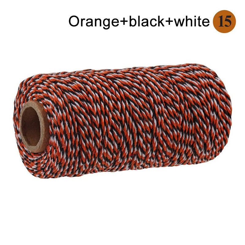 Cotton Macrame Cord Twine Rope String for Crafts, DIY Wall Hangings, Handmade Sewing, Wedding Party & Home Decor
