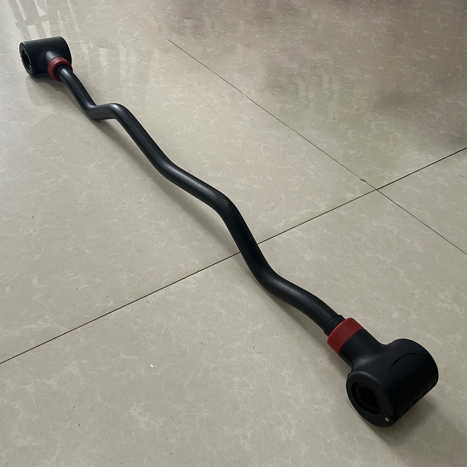 Adjustable Dumbbell Converter to Barbell Set Heavy-Duty Weightlifting Bar