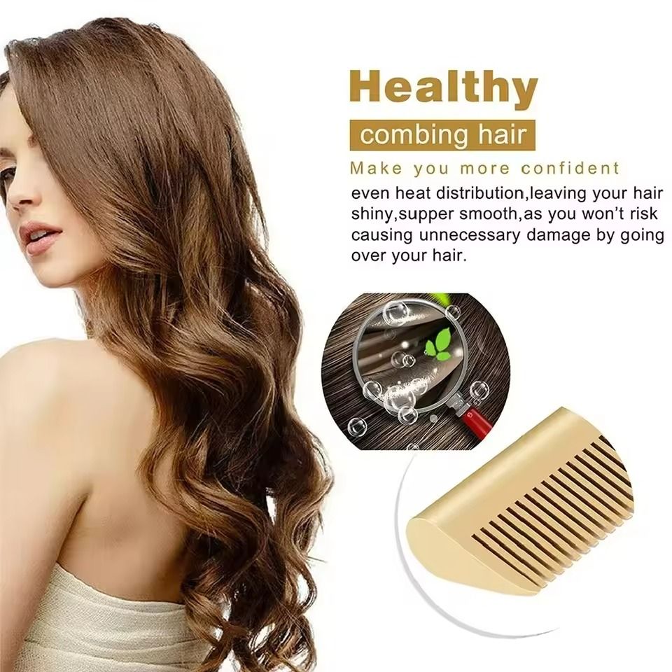 Ceramic Hot Comb Hair Straightener For Hair Beards And Wigs 2