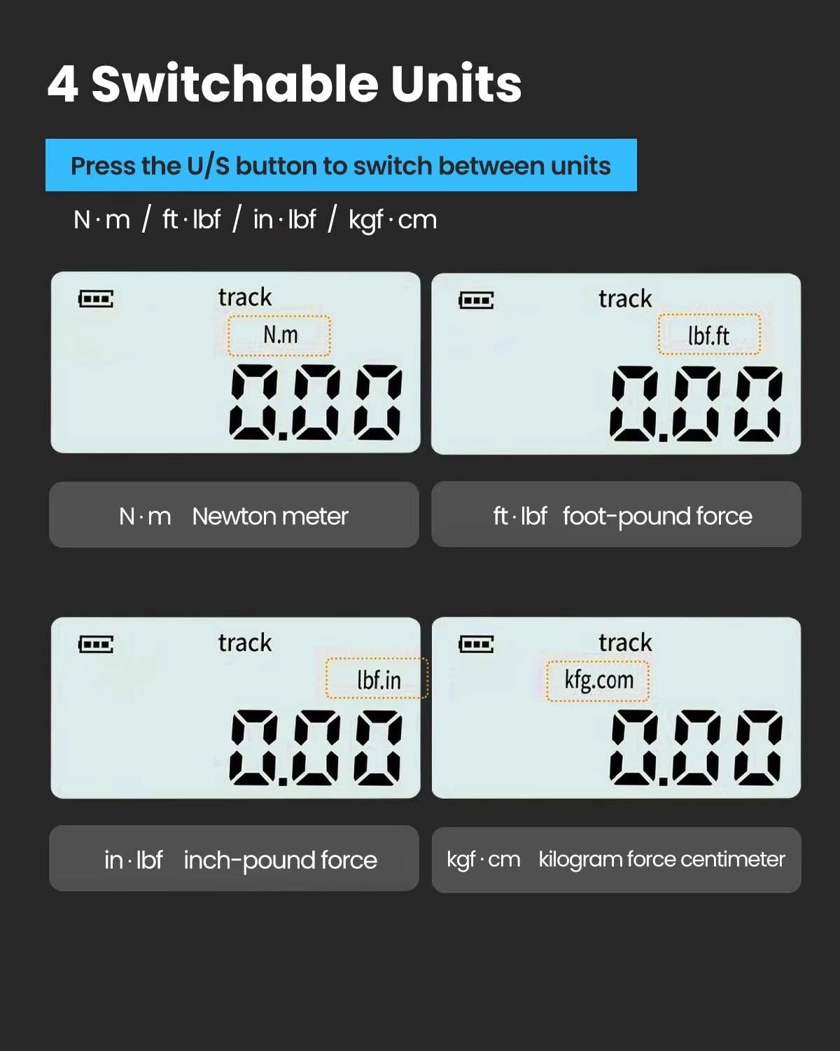 Digital Torque Wrench Set  Professional 14 38 12 Electronic Adapter For Car  Bike Repairs 3