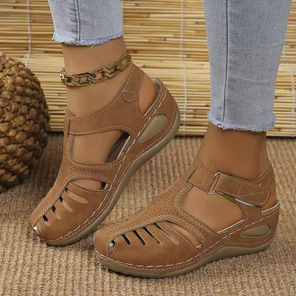 Womens Orthopedic Wedge Sandals With Open Toe And NonSlip Sole 4