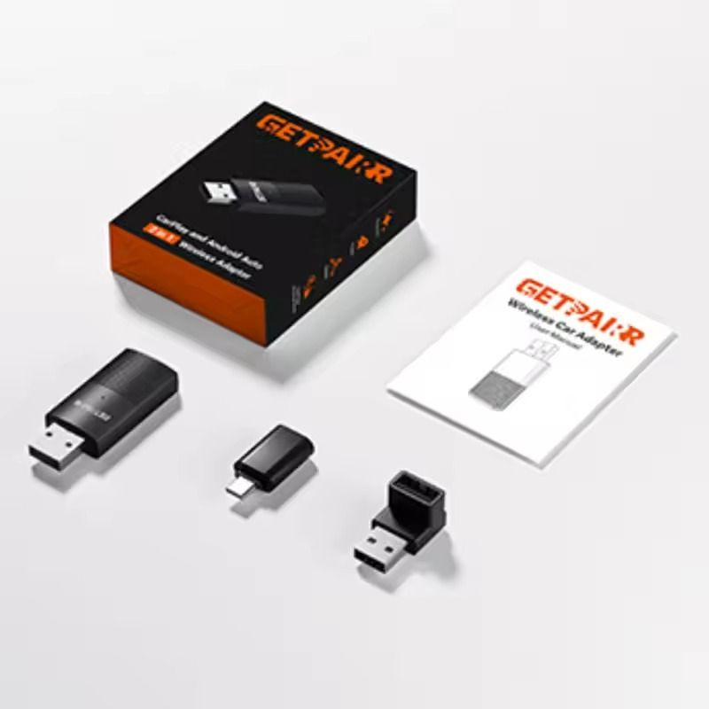 Wireless CarPlay Android Auto Adapter Mini Plug And Play Box 6