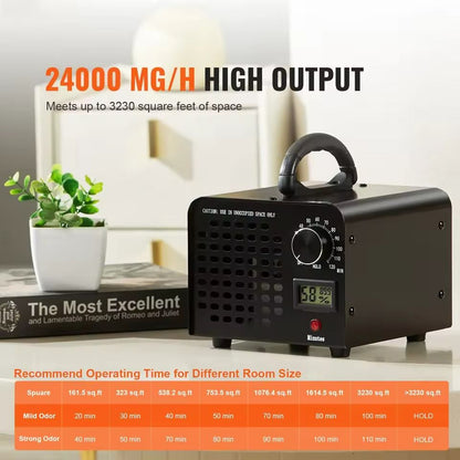 HighCapacity Ozone Generator Machine For Odor Removal And Air Purification 2