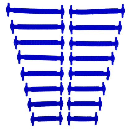 No Tie Shoelaces 16pcslot Silicone Elastic Laces Creative Rubber Lazy Shoelaces For Sneakers Sports 8