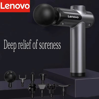 Lenovo Smart Recovery Fascia Gun  LED Touchscreen Fascia Gun  Deep Tissue Massage Gun 4