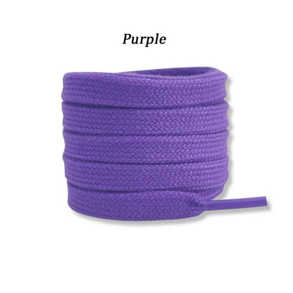 Flat Cotton Shoelaces For Sneakers Unisex NoElastic Canvas Shoe Laces For HighTop Shoes Durable Cas 11