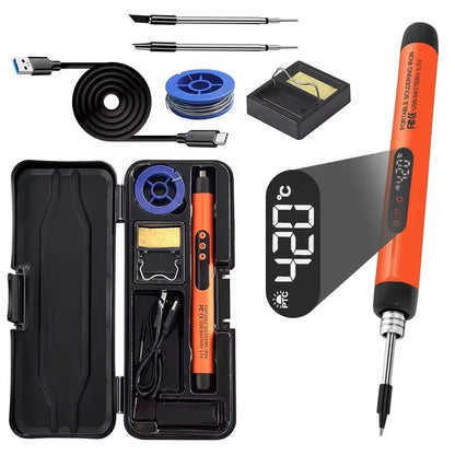 Rechargeable USB Soldering Iron With Adjustable Temperature And Type C Interface 14