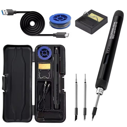 Rechargeable USB Soldering Iron With Adjustable Temperature And Type C Interface 7
