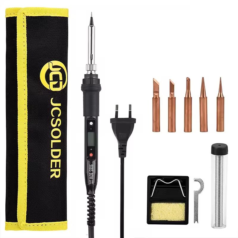 Digital Electric Soldering Iron With LCD Display And Adjustable Temperature Control 10