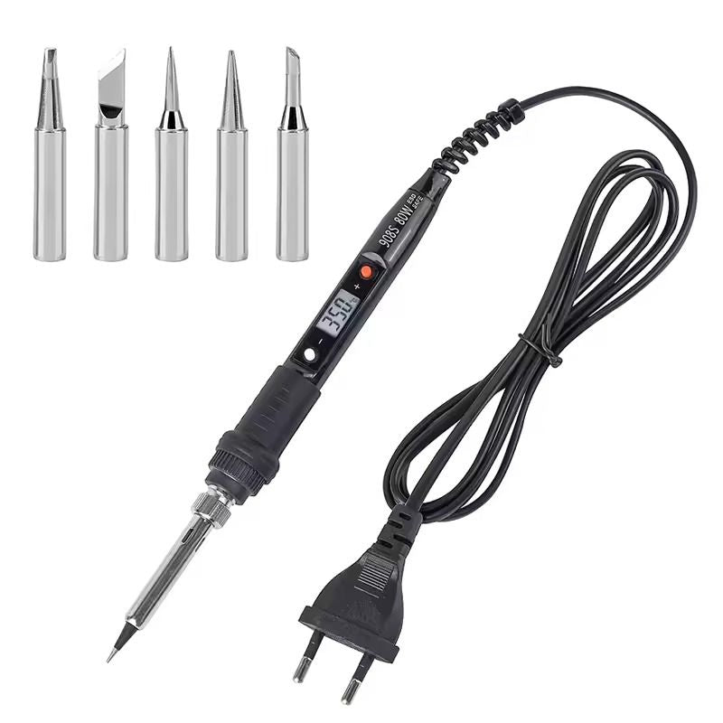 Digital Electric Soldering Iron With LCD Display And Adjustable Temperature Control 12