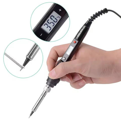 Digital Electric Soldering Iron With LCD Display And Adjustable Temperature Control 3