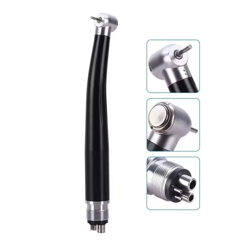 Colorful Dental High Speed Handpiece With Push Button And Air Turbine Spray 9