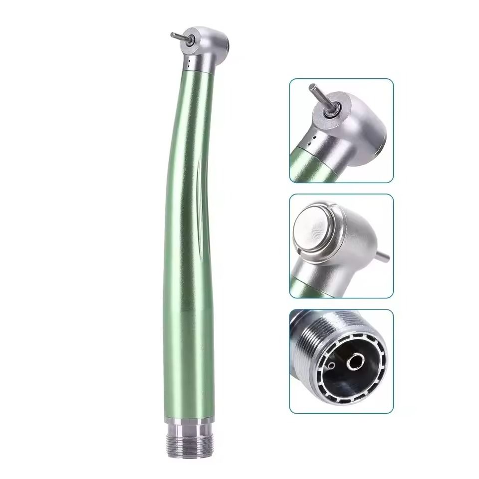 Colorful Dental High Speed Handpiece With Push Button And Air Turbine Spray 10