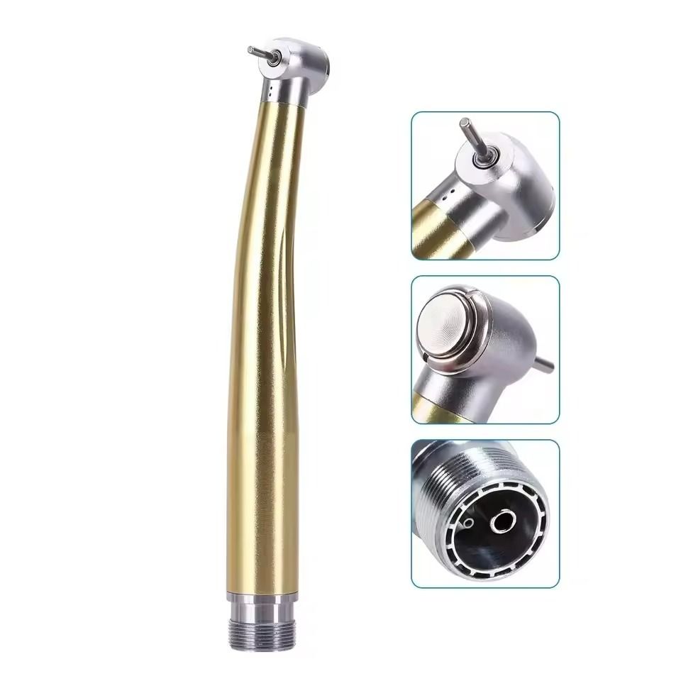 Colorful Dental High Speed Handpiece With Push Button And Air Turbine Spray 6
