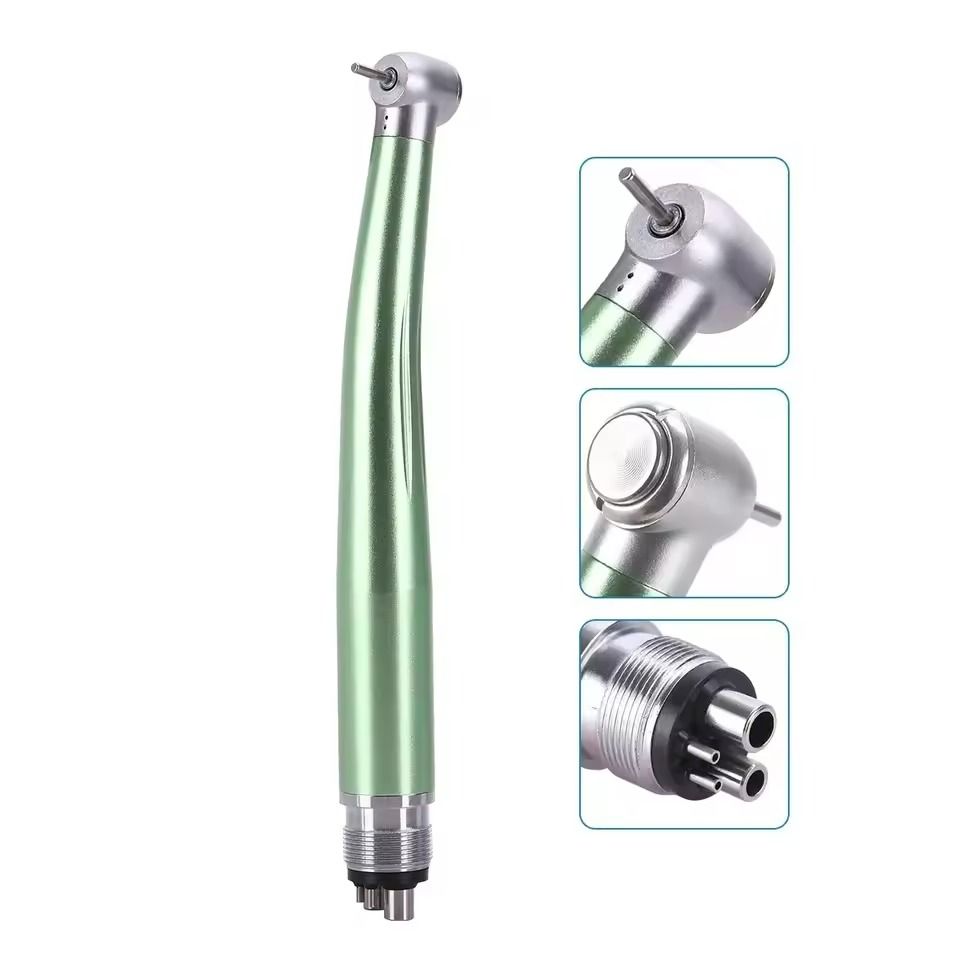 Colorful Dental High Speed Handpiece With Push Button And Air Turbine Spray 14