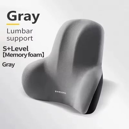 Memory Foam Lumbar Support Cushion For Office Chairs Car Seats And Postpartum Relief 7