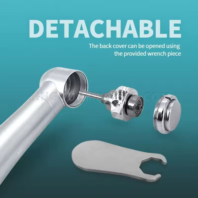 LED Dental High Speed Handpiece With Push Button And Triple Water Spray 3