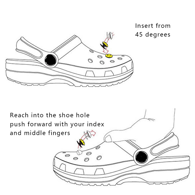 Alphabet Number Shoe Charms for Clogs, DIY Letter Shoe Decoration Pins for Sandals Shoes for Kids Women Men Accessories