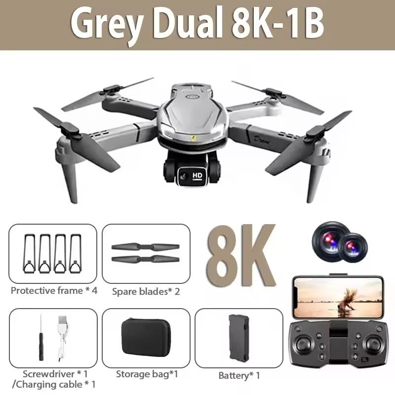 V88 8K Dual Camera Drone With 5G GPS And Remote Control For Aerial Photography 8