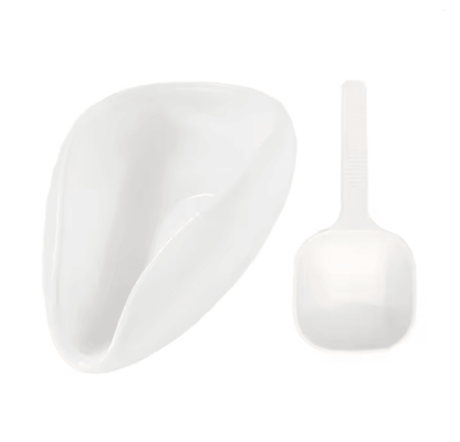 FLYMUYU Precision Coffee Dosing Cup And Ceramic Tray Set With Static Reduction Spray 4