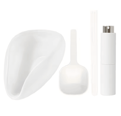 FLYMUYU Precision Coffee Dosing Cup And Ceramic Tray Set With Static Reduction Spray 6