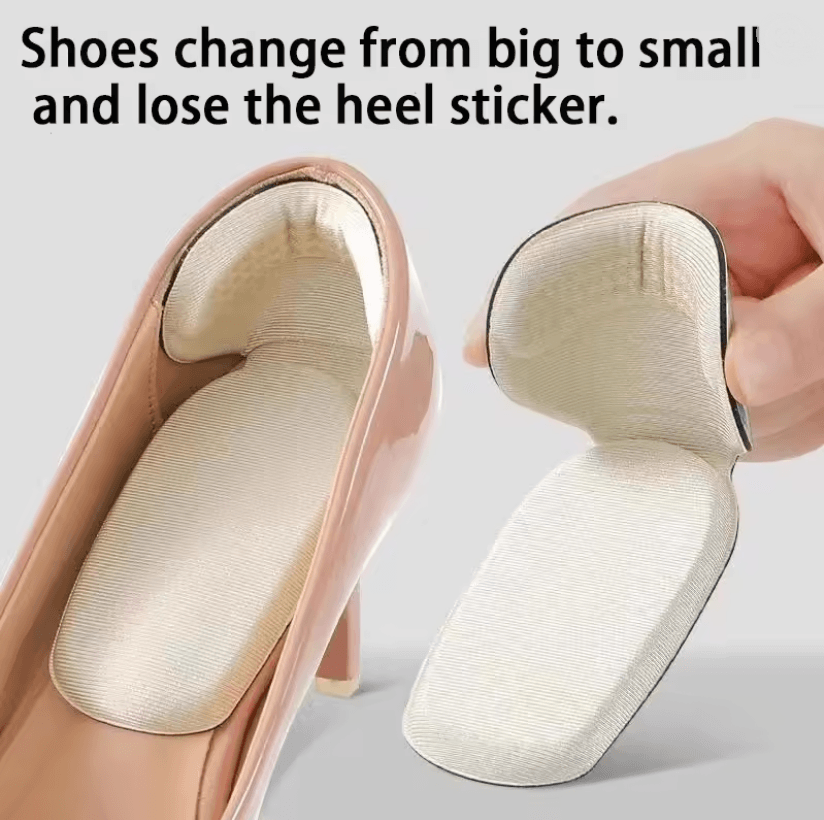EleganceEase Foam Heel Protector Stickers – High Heel Insoles & Size Adjusters