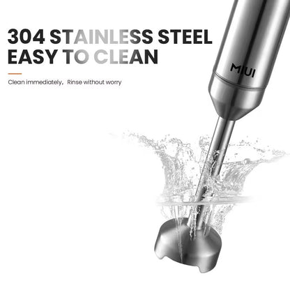 MIUI 4 In 1 Hand Immersion Blender With Food Processor And Whisk Attachments 2