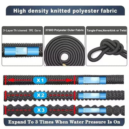 Flexible Garden Water Hose With Double Latex Core And High Pressure Design 3