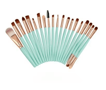 ProBlend 20Piece Eyeshadow Brush Set with DualEnded Eyeliner Tool
