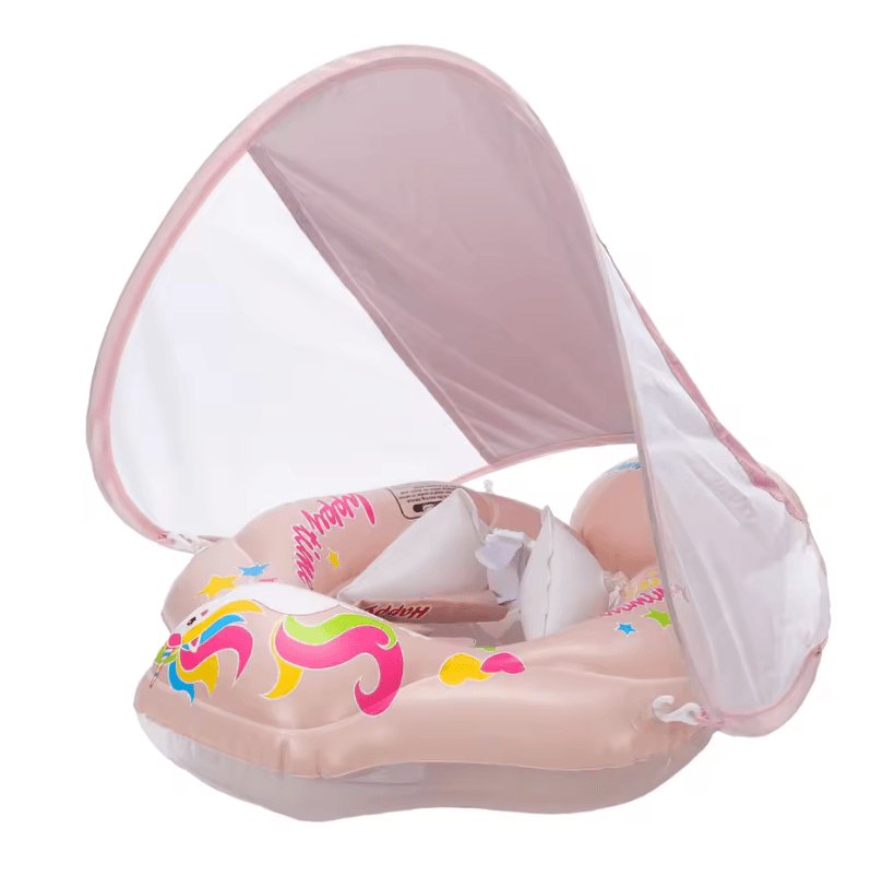 SunnySplash Baby Swim Ring Inflatable Infant And Toddler Float 1