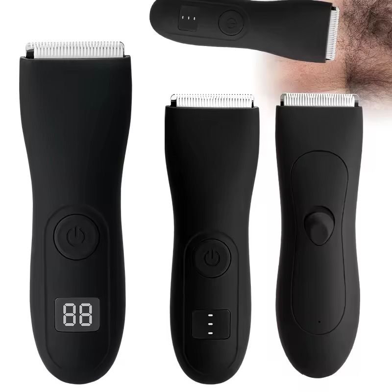 Waterproof Body Hair Trimmer for Men and Women Groin Bikini Beard and Arm Shaver