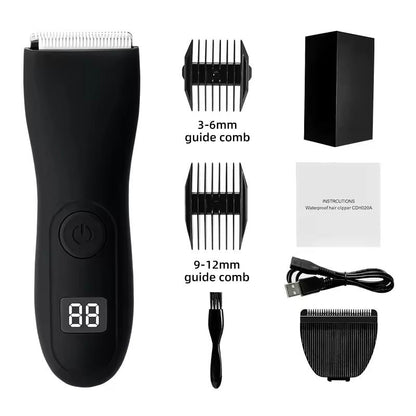 Waterproof Body Hair Trimmer For Men And Women Groin Bikini Beard And Arm Shaver 9