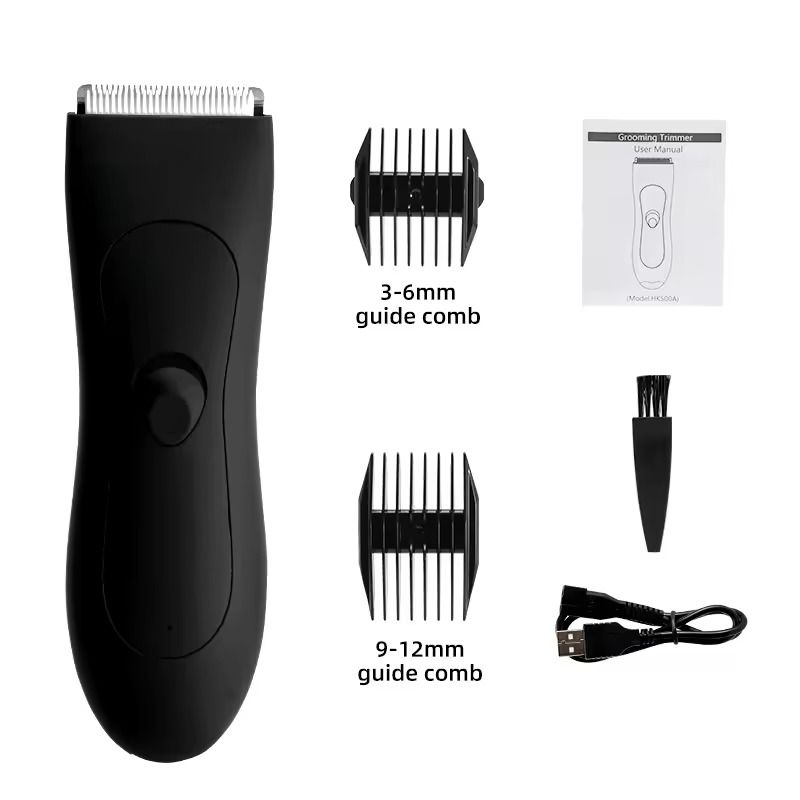 Waterproof Body Hair Trimmer For Men And Women Groin Bikini Beard And Arm Shaver 10