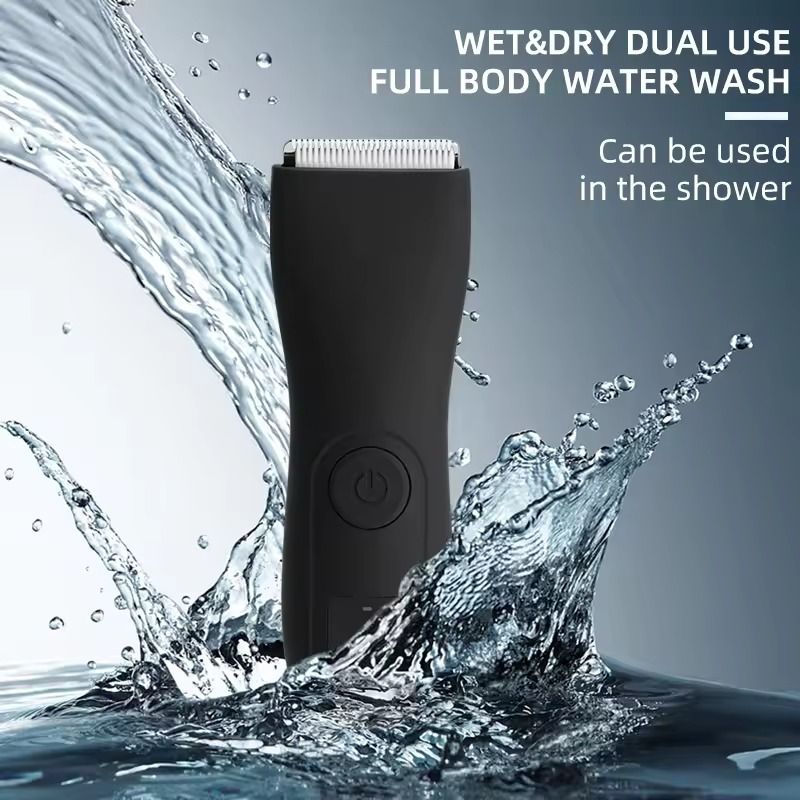 Waterproof Body Hair Trimmer For Men And Women Groin Bikini Beard And Arm Shaver 1