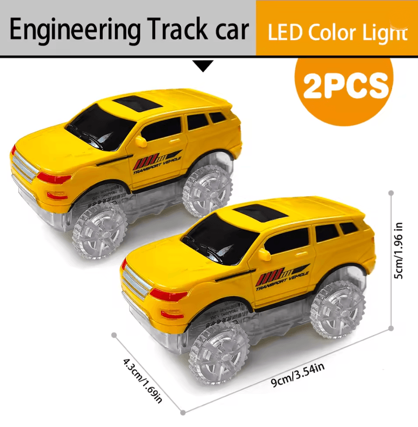 RoadFlex Electric Flexible Track Toy Childrens Interactive STEM Car Set 5