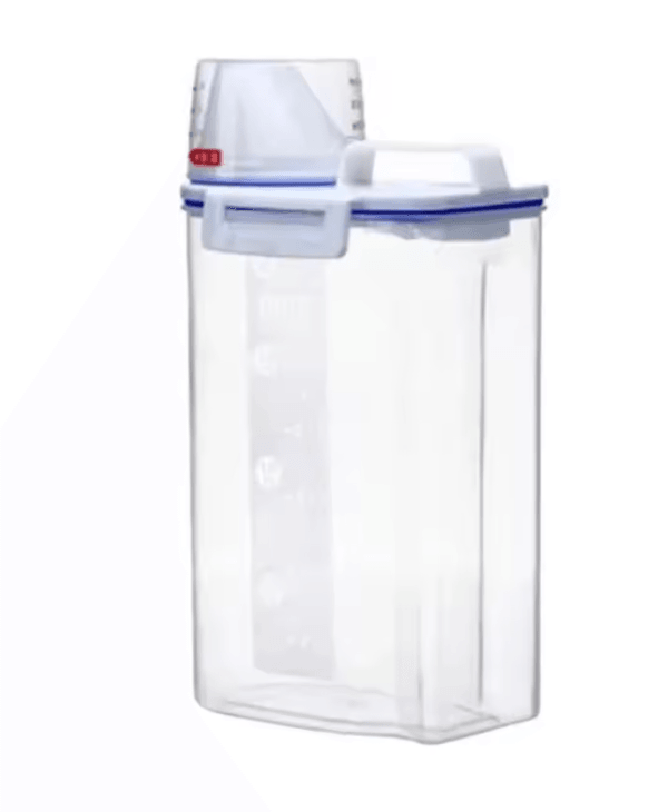 GrainGuard Airtight Rice And Grains Storage Canister With Measuring Cup 4