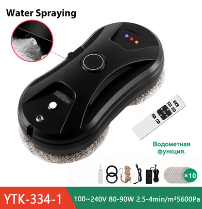 DiveDeer Smart Magnetic Window Cleaning Robot With Auto Spray 6