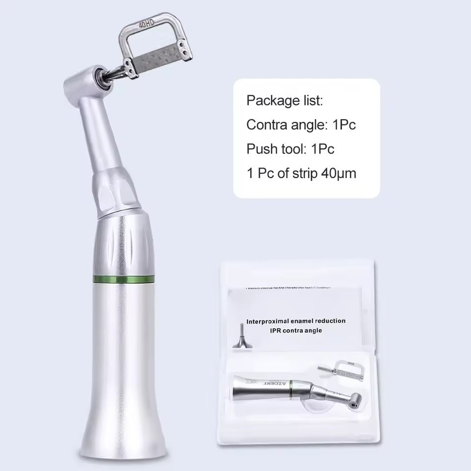 4 To 1 Interproximal Stripping Contra Angle Handpiece With 40HD Strip For Orthodontic Use 5