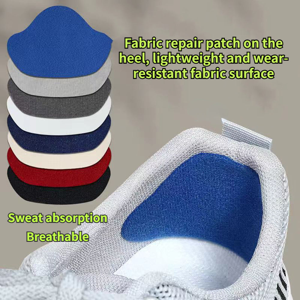 Suede Heel Protector Repair Stickers for Sports Shoes, Self-Adhesive Anti-Wear Pads & Insoles Insert for Hole Repair
