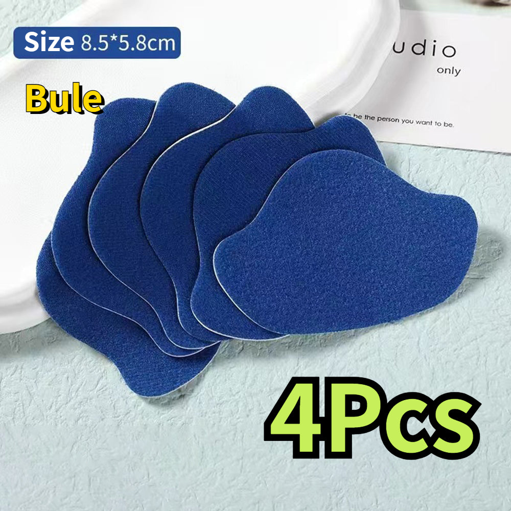 Suede Heel Protector Repair Stickers for Sports Shoes, Self-Adhesive Anti-Wear Pads & Insoles Insert for Hole Repair