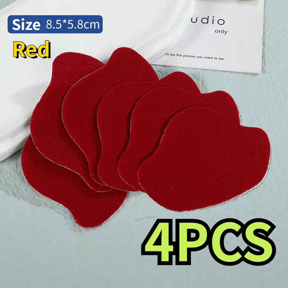 Suede Heel Protector Repair Stickers for Sports Shoes, Self-Adhesive Anti-Wear Pads & Insoles Insert for Hole Repair