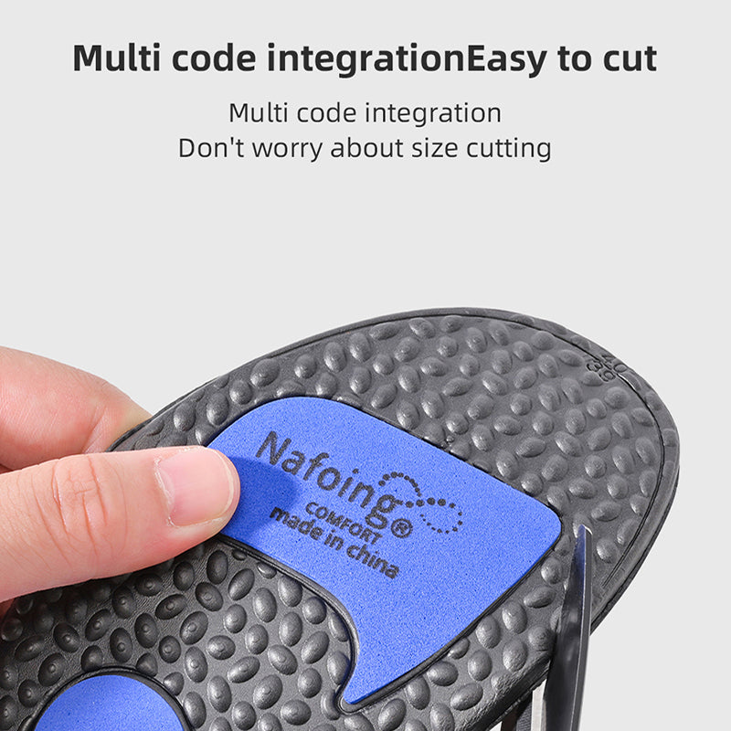Orthotic EVA Insoles for Running Shoes, Arch Support Cushion Sole, Shock Absorption, Deodorant & Breathable Comfort Foot