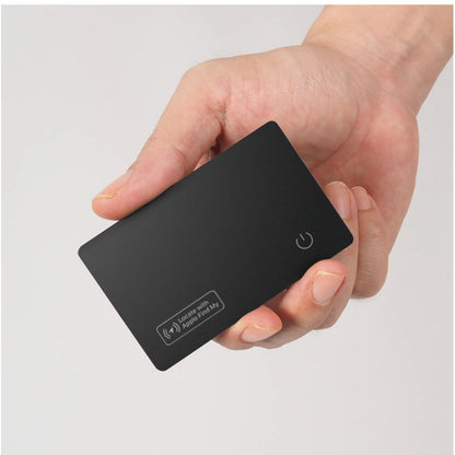 Wireless Charger Tracking Card Wallet, GPS Locator Smart Mini Tag for iPhone, Apple Find My AirTag Replacement