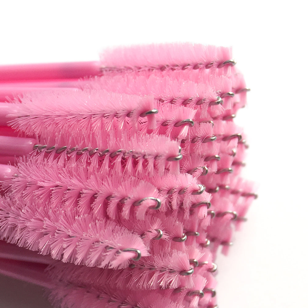 Crystal Disposable Eyelash Brushes Soft Head Mascara Wands For Lash Extensions  Eyebrow Makeup Appl 3