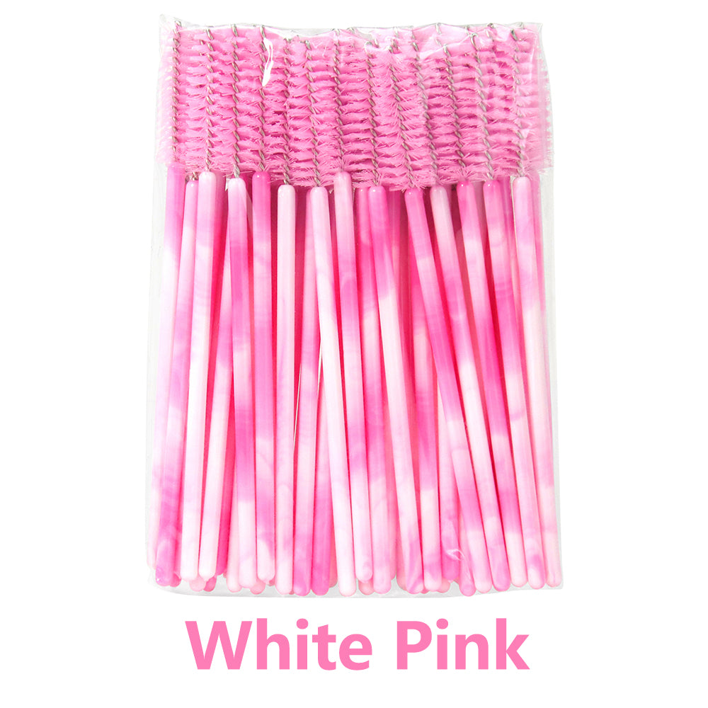 Crystal Disposable Eyelash Brushes Soft Head Mascara Wands For Lash Extensions  Eyebrow Makeup Appl 6