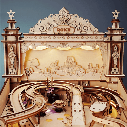 Vintage 3D Wooden Pinball Machine Smooth Assembly Party Game For Kid Adults Family Fun 4