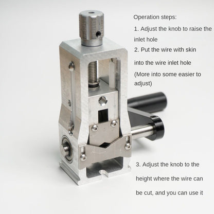 Aluminum Alloy Manual Stripper, Electromechanical Dynamic Stripper & Copper Wire Drill Stripping Machine